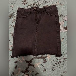 womens jean skirt